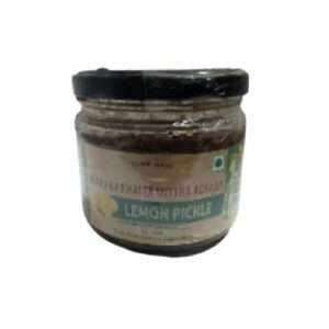 LEMON PICKLE ( Org fruits, Org spices but carries a drop of preservative)